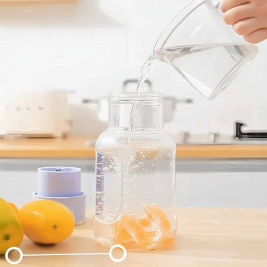 1600ml Portable Electric Rechargeable Cordless Barrel Juicer (Random Color)