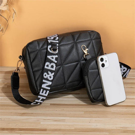 Girls Cross-Body Bag | PU Leather Cross-Body Bag | 2 Pcs Set