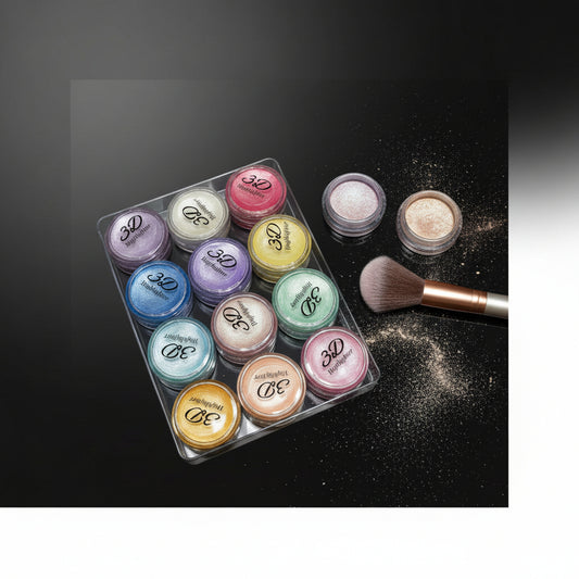 Professional 3D Highlighter 12 Color Palette | Creamy Gorgeous Colour Highlighter