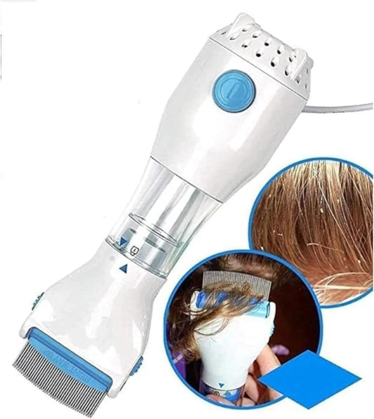 Electronic Head Lice Removal Comb | With 4 Filters | Effective And Easy To Use