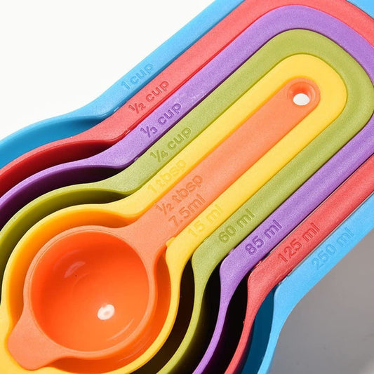 High Quality Measuring Cup Set | 6Pcs Measuring Cup & Spoon Set