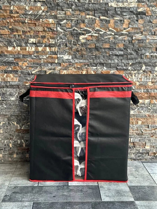 Heavy-Duty 110GSM Storage Bag – Foldable Closet Organizer for Clothes & Blankets