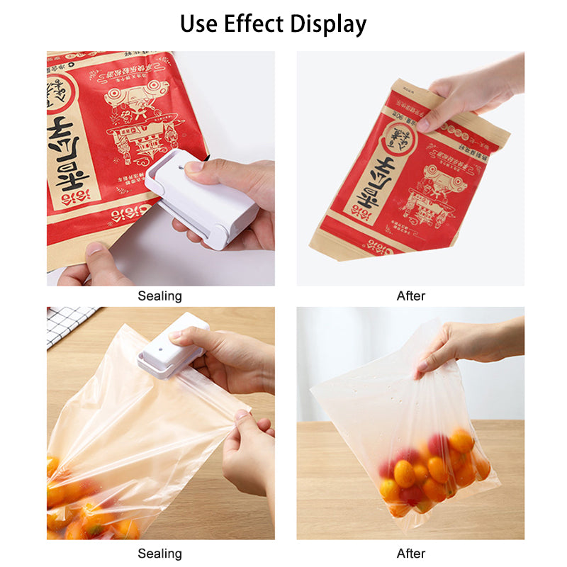 Portable Mini Sealer | Kitchen Storage Bag Sealer (Random Color)