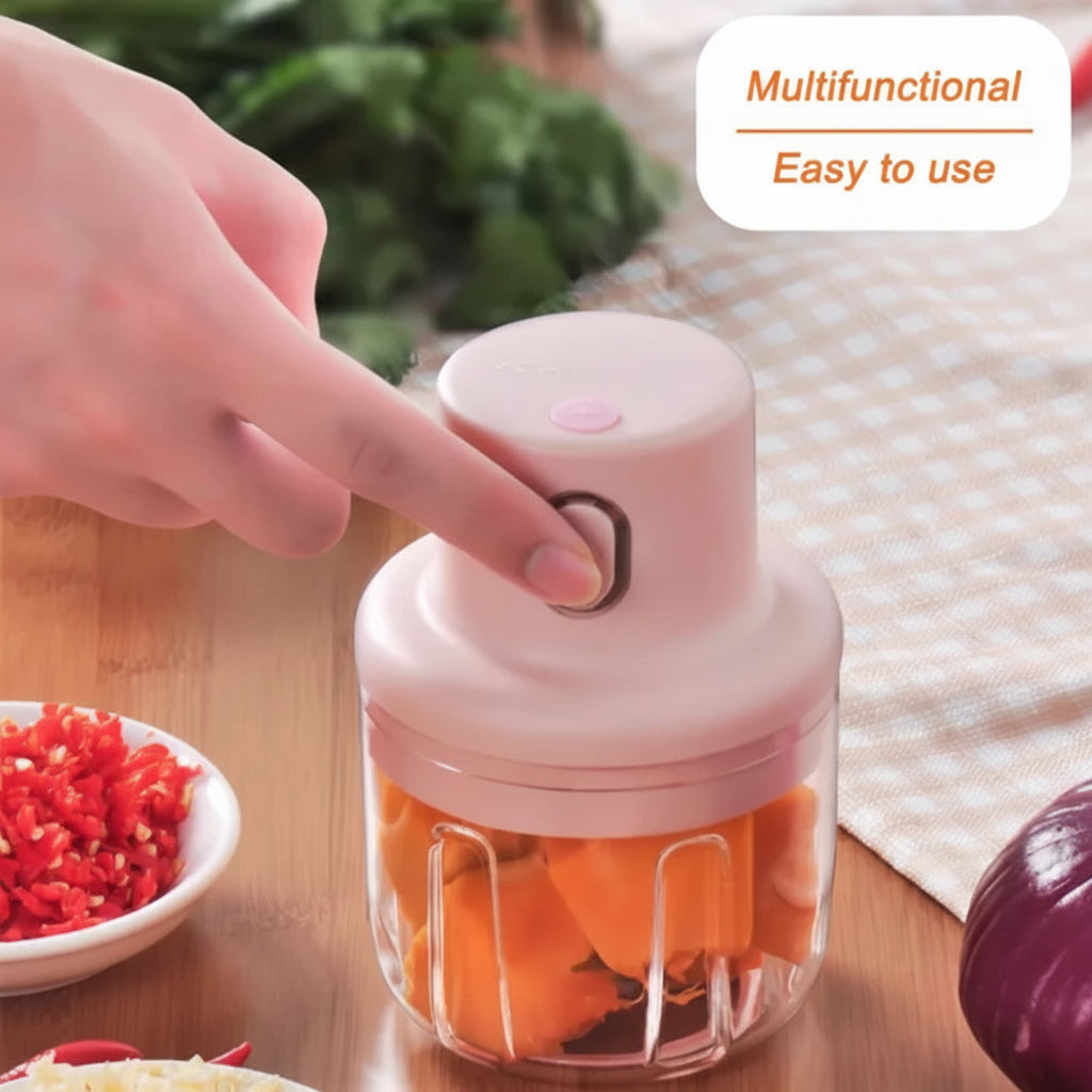 Electric Mini Grinder | Best Quality Food Chopper( Random Color ) - 100 ml