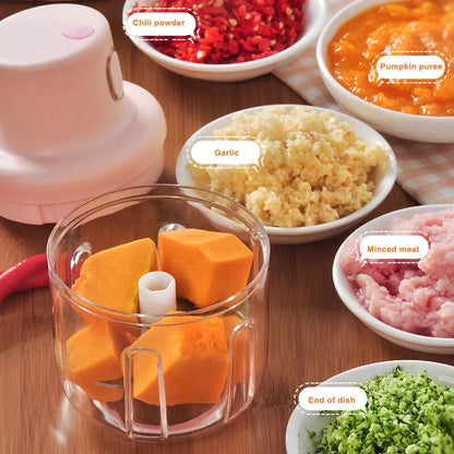 Electric Mini Grinder | Best Quality Food Chopper( Random Color ) - 100 ml