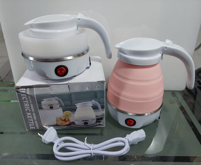 Foldable Electric Kettle | Fast Water Boiling 600 ML (Random Color)