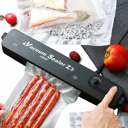 Food Sealer Machine | Electric Vacuum Sealer Machine (With 10 Sealing Bags)