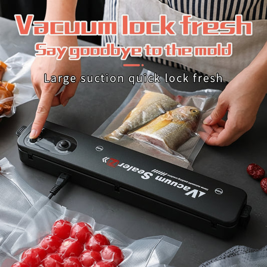 Food Sealer Machine | Electric Vacuum Sealer Machine (With 10 Sealing Bags)