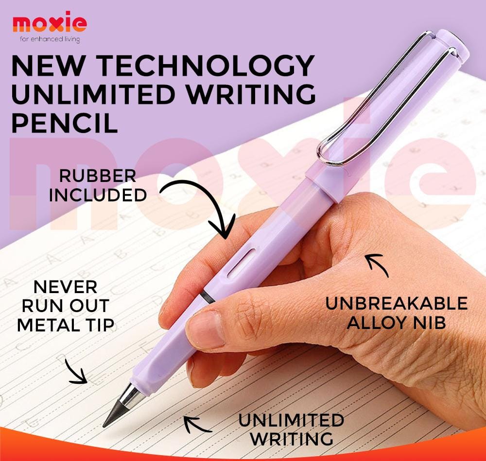 New Writing Pencil | Inkless Pencil (Random Color) | 1 Piece