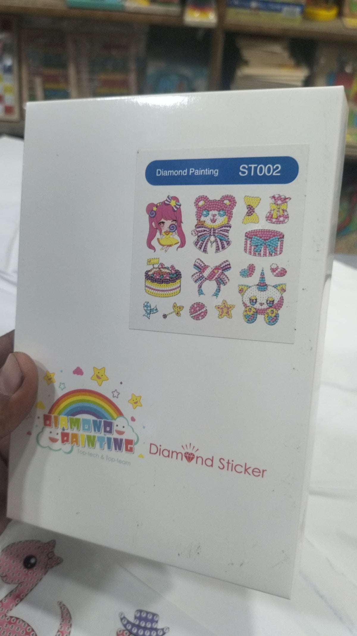 Diamond Painting Sticker Kit For Kids | Random Designs