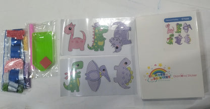 Diamond Painting Sticker Kit For Kids | Random Designs