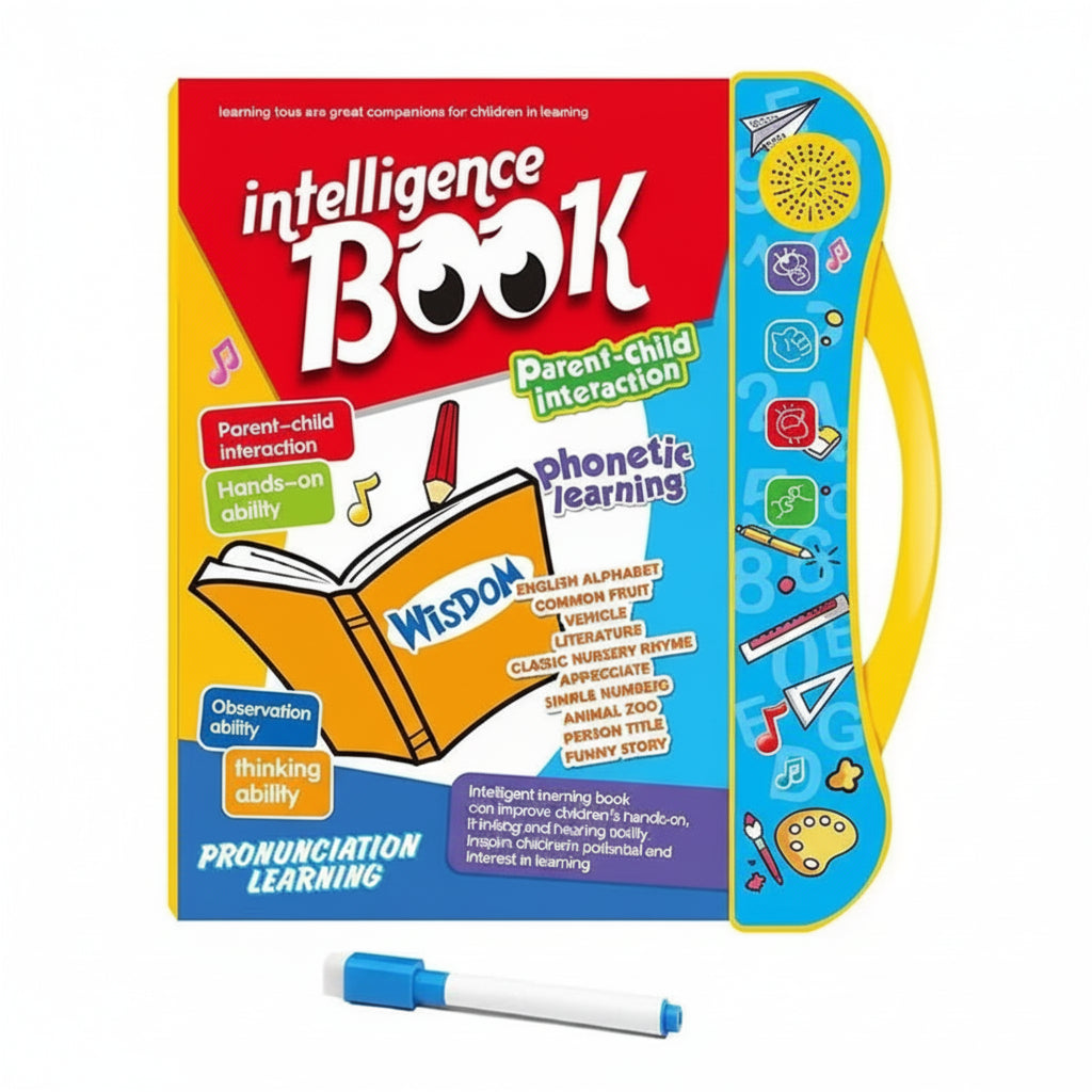 Intelligence Book | English Letters Words Learning | Educational Toy
