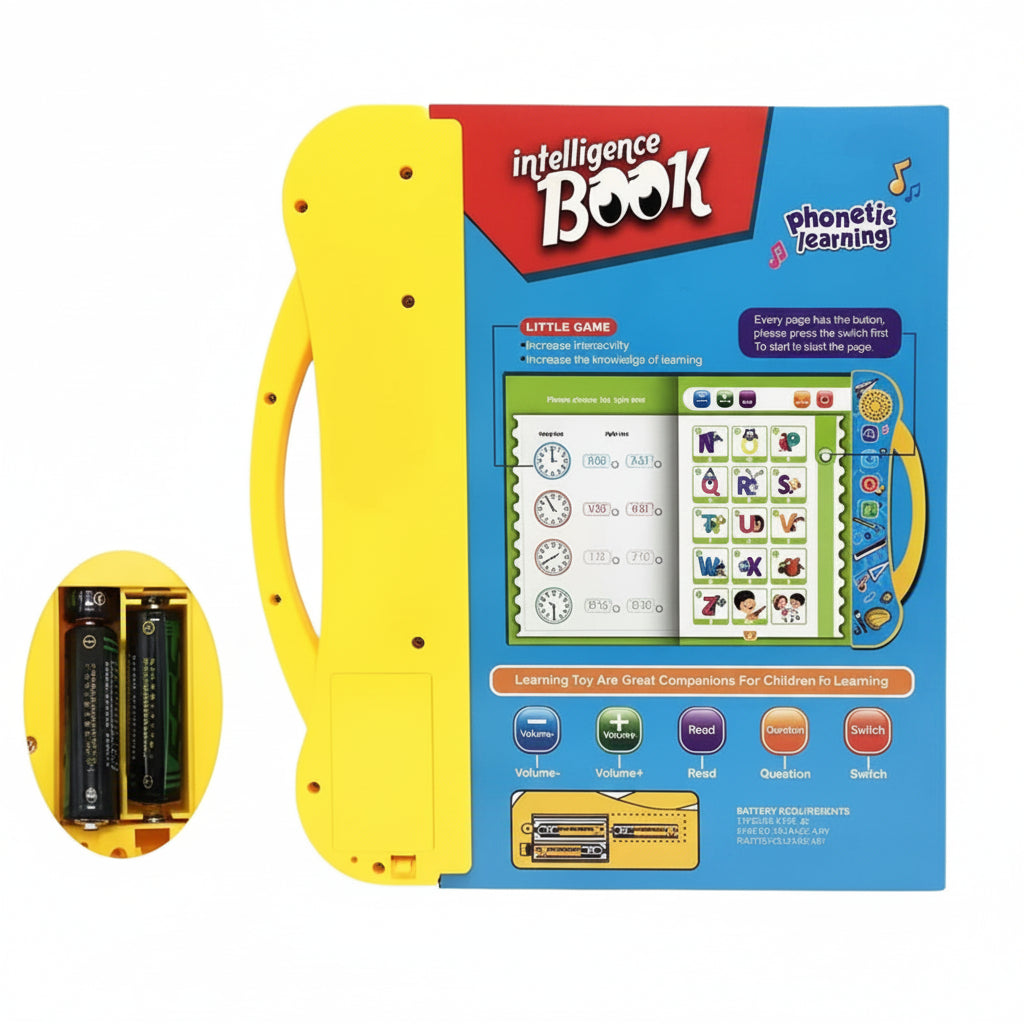 Intelligence Book | English Letters Words Learning | Educational Toy
