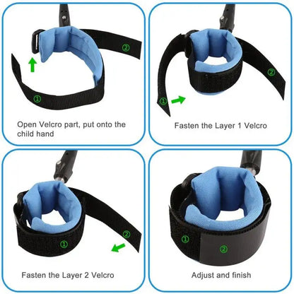 Wrist Link - Child lock | Child Safety Harness Strap Hand belt (Random Color)