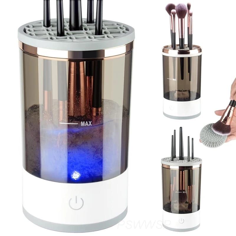 3 In 1 Electric Makeup Brush Cleaner | Automatic Make Up Brush Cleaner