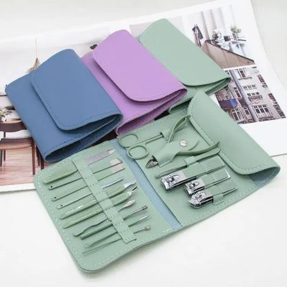 16 in 1 Nail Kit | Manicure & Pedicure Tools Kit (Random Color)