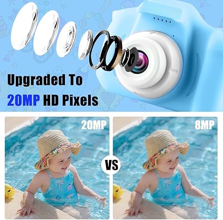 Children Mini Digital Camera | Take Videos - Pictures - (Random Color)