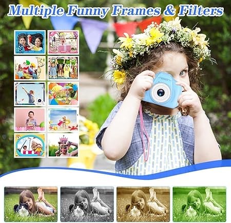 Children Mini Digital Camera | Take Videos - Pictures - (Random Color)