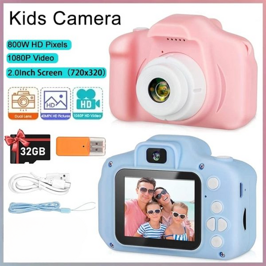 Children Mini Digital Camera | Take Videos - Pictures - (Random Color)