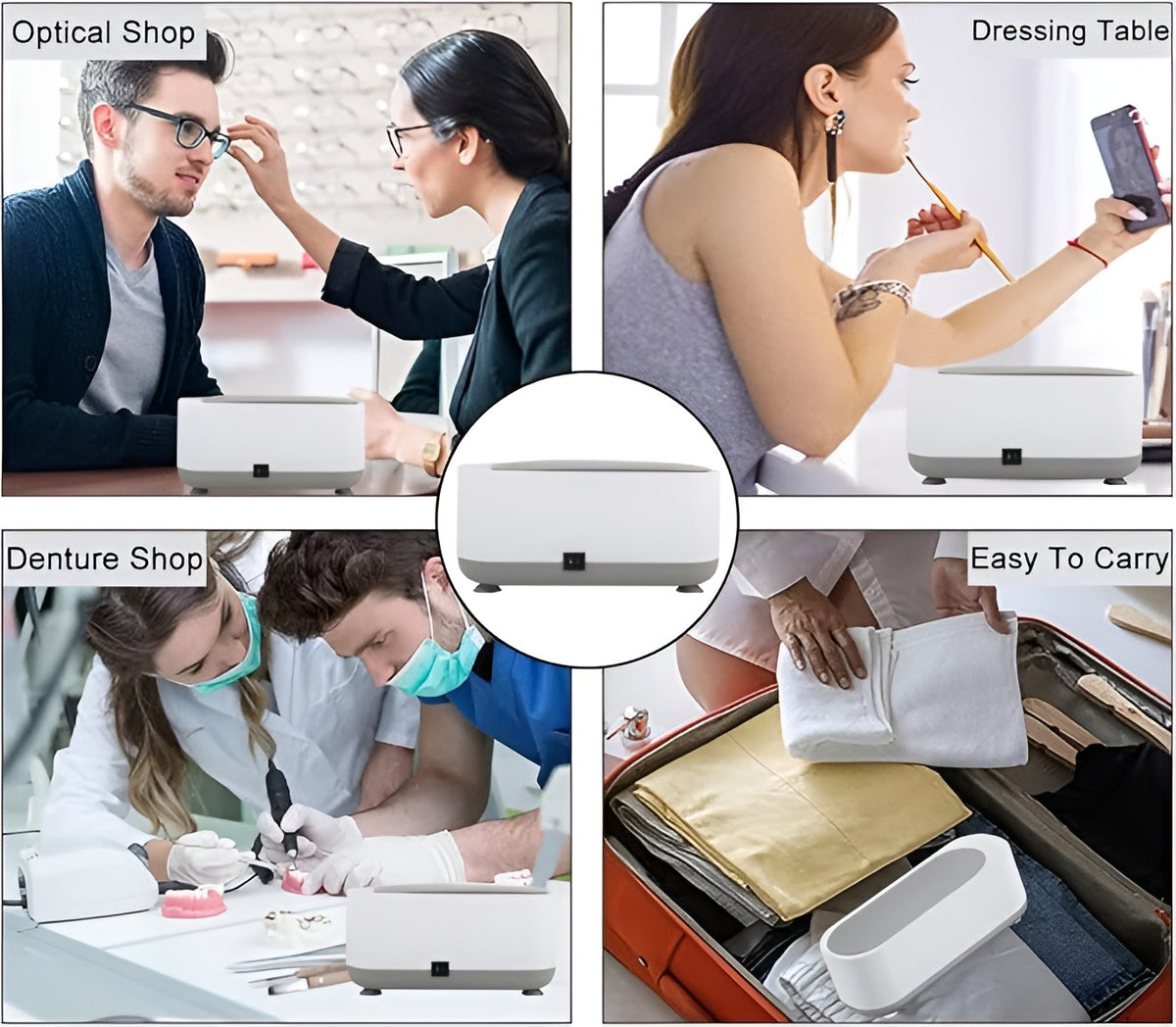 Ultrasonic Jewelry Cleaner | (Random color)