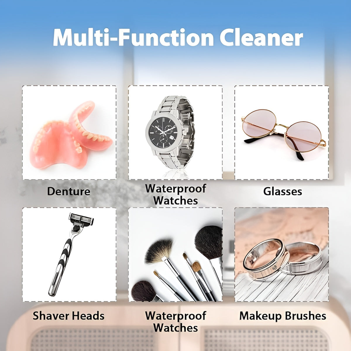 Ultrasonic Jewelry Cleaner | (Random color)