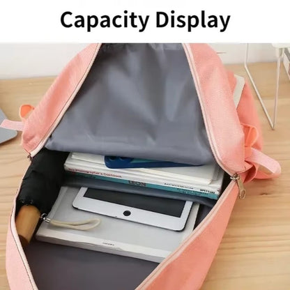4-Piece School Bag Set | Stylish & Practical New Arrival | 4 Colours Available
