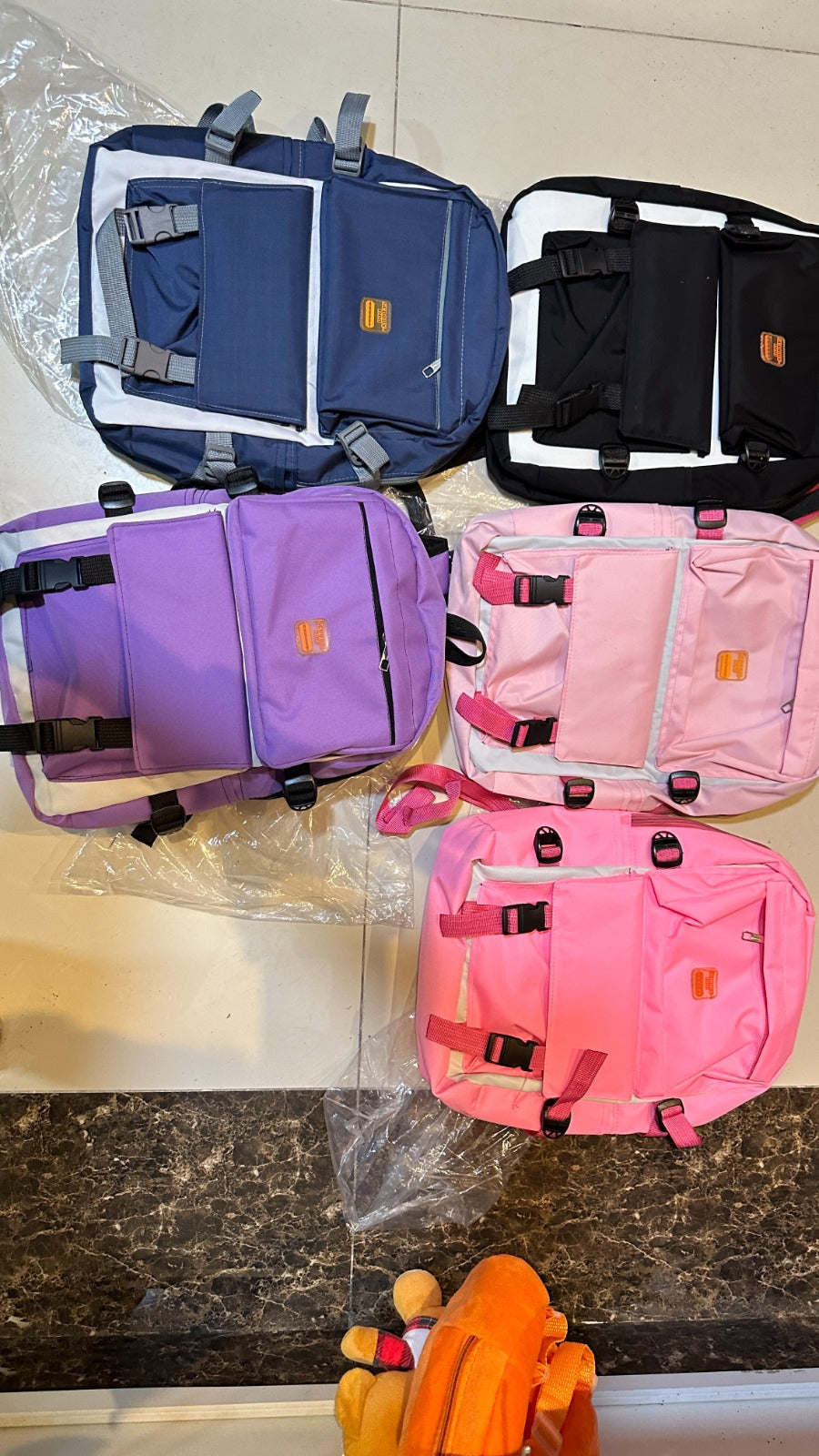 4-Piece School Bag Set | Stylish & Practical New Arrival | 4 Colours Available