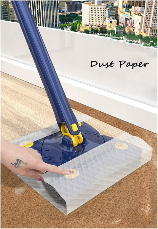 360° Rotatable 4 Leaf Clover Mop | Self Squeezing |  Multifunctional Rotating Mop