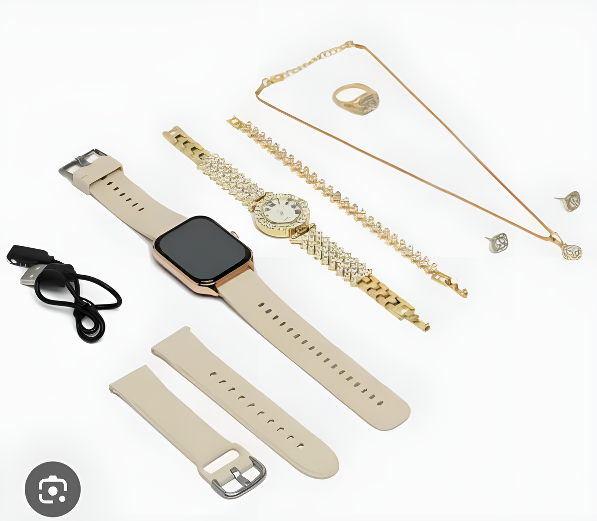 A58 Plus 6 in 1 - Smartwatch For Women | Best Quality Smart Watch | Perfect For Gift