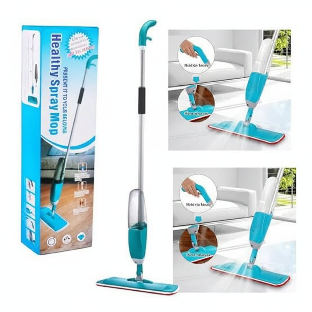 Spray Mop Floor Cleaner | Refil Bottle | Spray Mop and Vaccum | Easy To Use