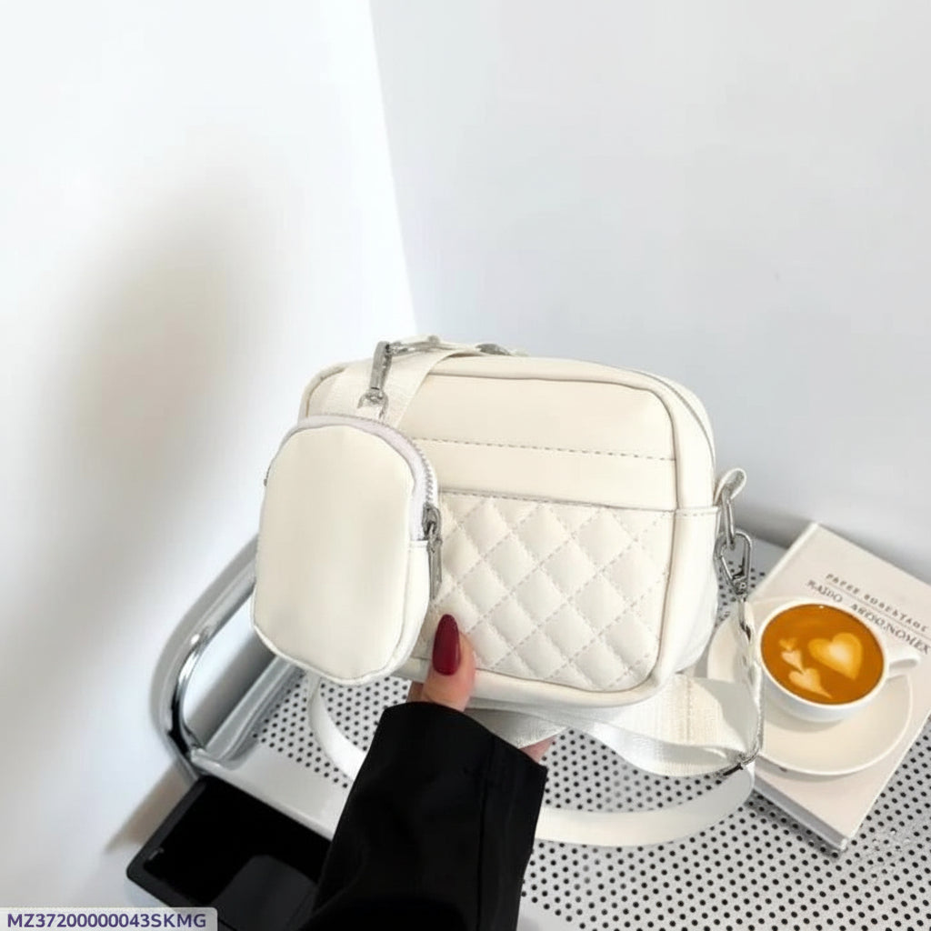 Crossbody Bag | Leather Shoulder Bag With SMALL Coin Purse