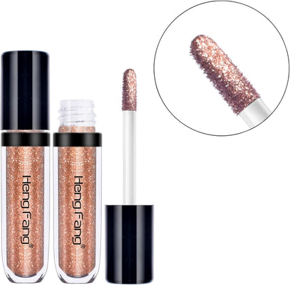 HENG FANG 6 Pcs Liquid Glitter Eyeshadows Set | 6 Pcs Set