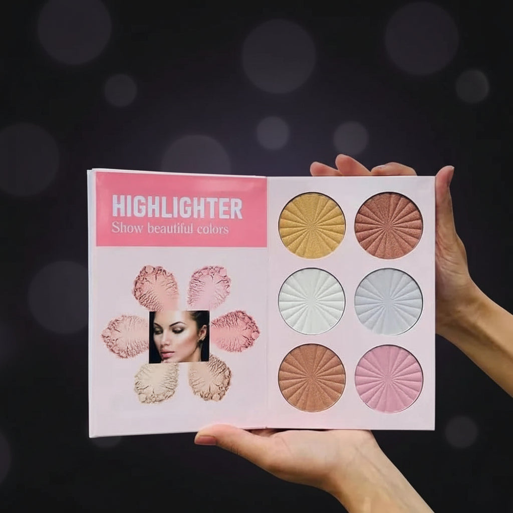 All In One Professional Makeup Palette Book | Complete 4 In 1 Beauty Kit
