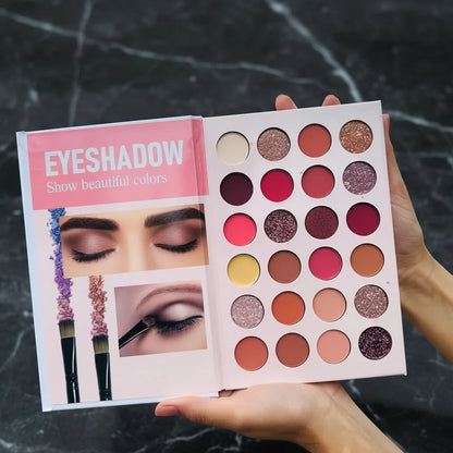 All In One Professional Makeup Palette Book | Complete 4 In 1 Beauty Kit