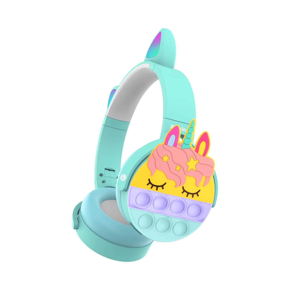 CT-950 Bluetooth Headphones | A-POP It Colorful Wireless Headset with LED
