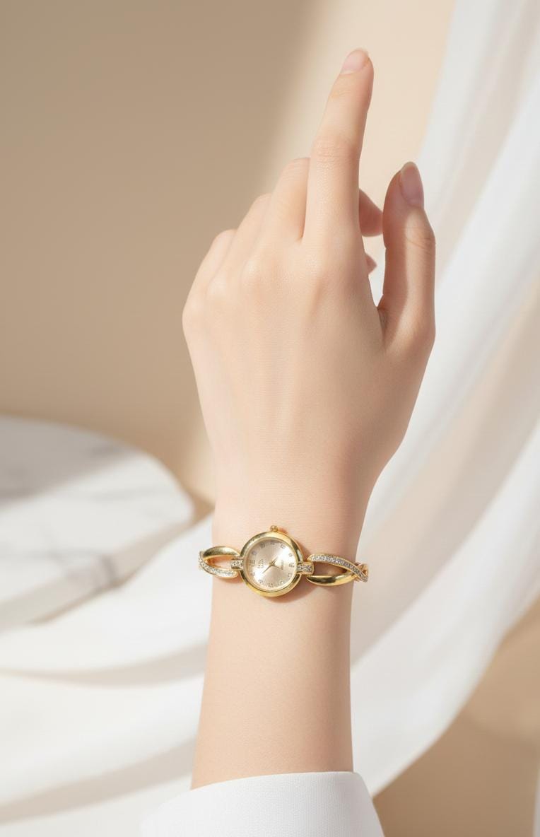 RTJ-181 Elegant Korean Watch | Classic Timepiece for Women
