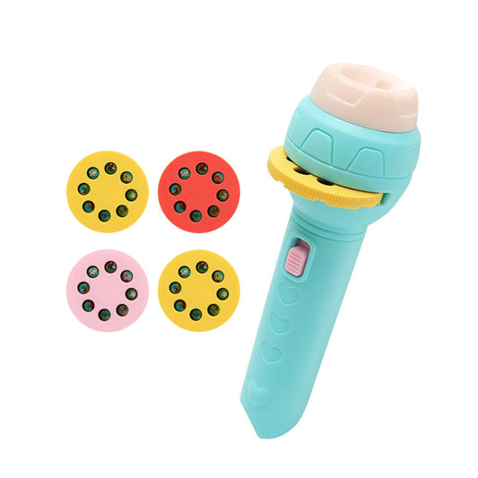 Children’s Projector Torch With 1 Reel | Dinosaur & Animal Patterns | Bedtime Night Light