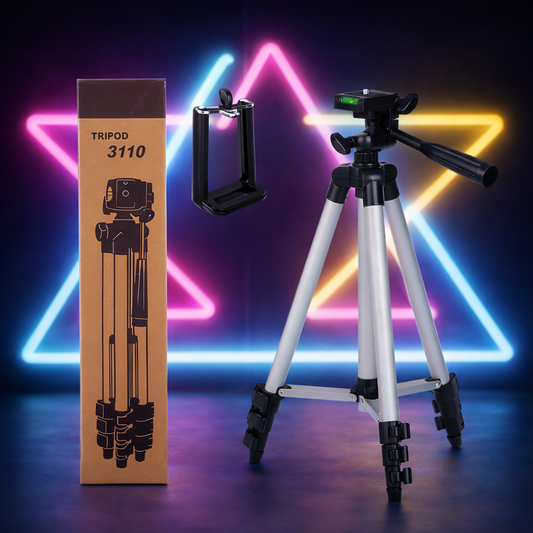 Tripod Camera and Mobile Stand | Adjustable Aluminium Camera Stand