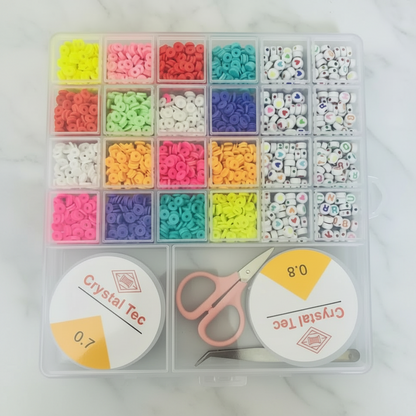 DIY Beads Box – Colorful Beads Set for Necklace & Jewelry Making