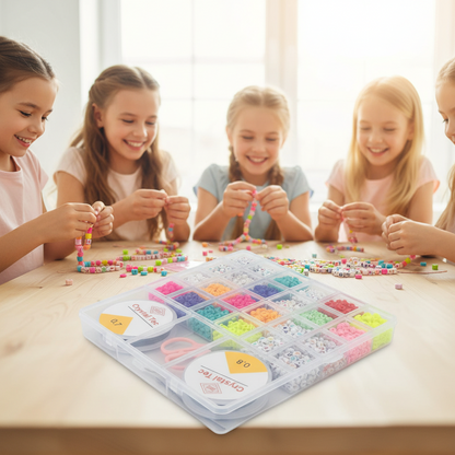 DIY Beads Box – Colorful Beads Set for Necklace & Jewelry Making