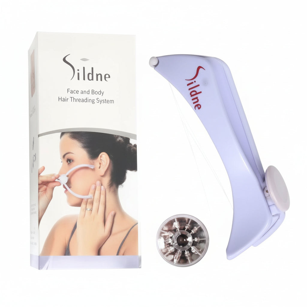 Silque Threading Machine | Eyebrows and Face Hair Threading Tool | For Women