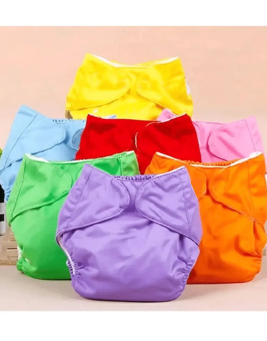 Kids Reusable Baby Diaper | Soft And Comfortable For Daily Use | Random Colour