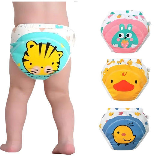 Kids Reusable Baby Diaper | Soft And Comfortable For Daily Use | Random Colour