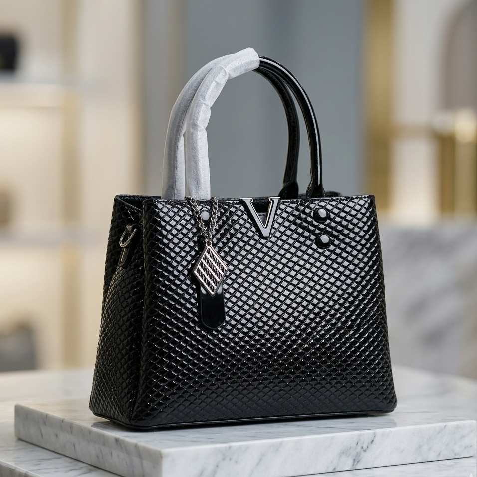High Quality Imported Synthetic Leather Bag | Durable Stylish Everyday Hand Carry