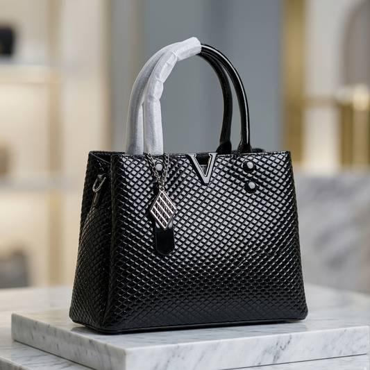 High Quality Imported Synthetic Leather Bag | Durable Stylish Everyday Hand Carry
