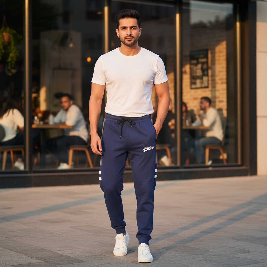 Super Dry Men’s Trousers | Premium Fabric |Sweatpants for Gym & Casual Wear