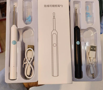 Rechargeable Smart Wireless Ear Camera Kit | Visual Ear Wax Removal Tool | Random Colour