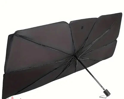 Premium Car Windshield Sun Shade Umbrella | Foldable UV Reflector & Heat Insulation Cover