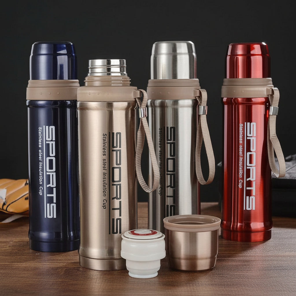 750ml Sports Water Bottle | Leakproof BPA-Free Bottle | Random Color