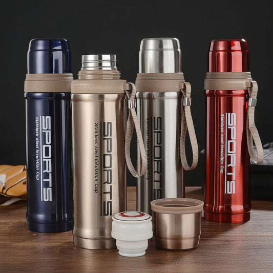 750ml Sports Water Bottle | Leakproof BPA-Free Bottle | Random Color